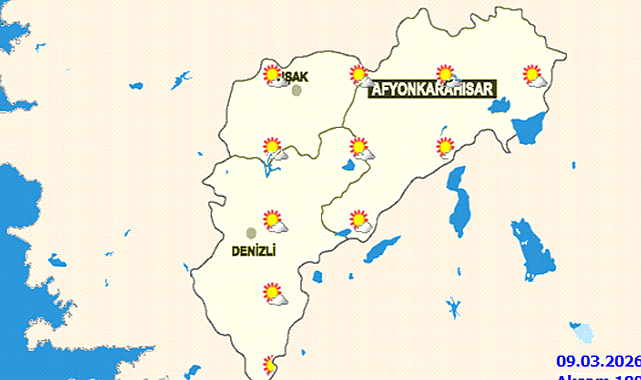 Afyon’da Gece Yarısına Dikkat! Sıcaklıklar Eksiyi Görüyor