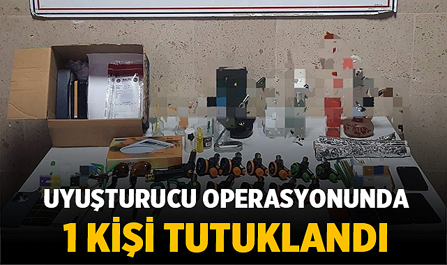 Afyon’da uyuşturucu operasyonunda 1 kişi tutuklandı