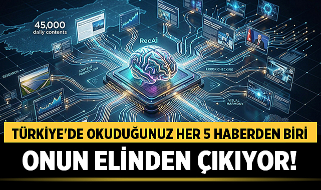 Türkiye'de Okuduğunuz Her 5 Haberden Biri Onun Elinden Çıkıyor!