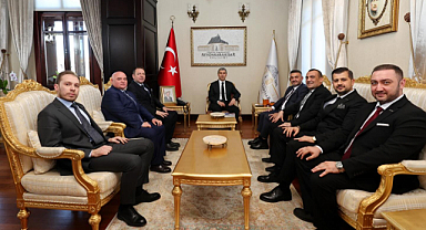 Vali Aktaş’tan şehre dair ilk temaslar: İş dünyasını kabul etti