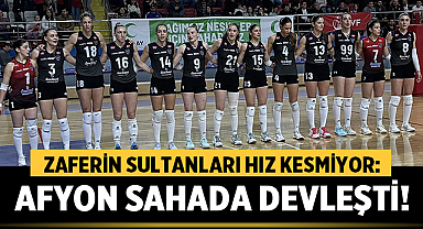 Zaferin Sultanları Hız Kesmiyor: Afyon Sahada Devleşti!