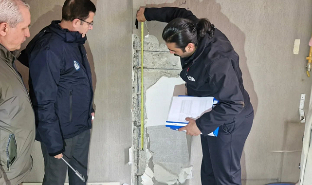 Afyonkarahisar’da otelde riskli yapı incelemesi yapıldı
