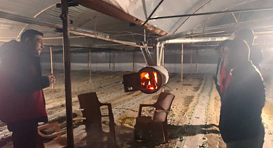 Afyonkarahisar’da zirai dona karşı üreticilere sahada eğitim verildi