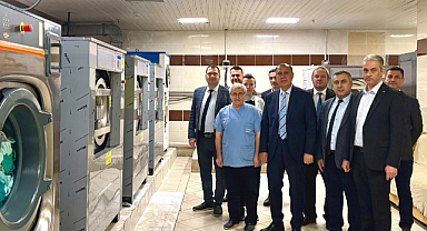 Afyonkarahisar Devlet Hastanesi’nde 10 Yeni Çamaşır Makinesi Hizmete Alındı