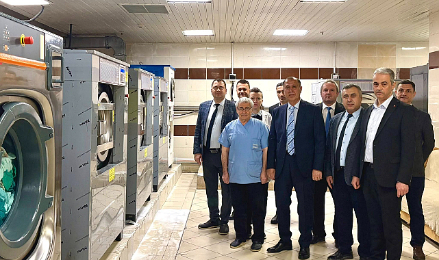 Afyonkarahisar Devlet Hastanesi’nde 10 Yeni Çamaşır Makinesi Hizmete Alındı