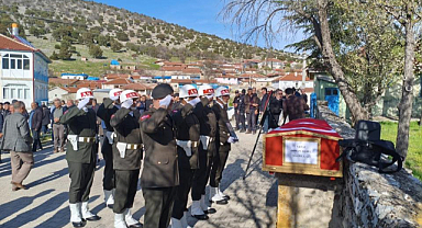Afyonkarahisar Emirdağlı gazi Osman Akbel son yolculuğuna uğurlandı