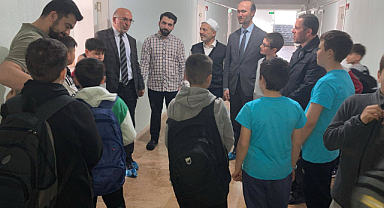 Afyonkarahisar İl Müftüsü İmamoğlu’ndan İscehisar’da Kur’an kursu ziyareti