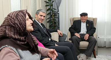 Afyonkarahisar Valisi Naci Aktaş’tan Şehit Ailesine Ziyaret