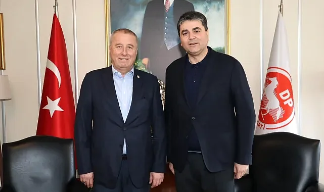 Afyonkarahisarlı iki siyasetçi Ankara’da bir araya geldi