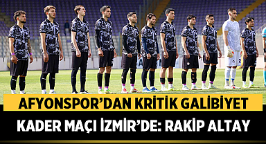 Afyonspor’dan kritik galibiyet: Tire 2021’i 4-1 mağlup etti