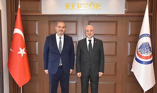 AK Parti İl Başkanı Şahin’den AFSÜ Rektörü Aslan’a ziyaret