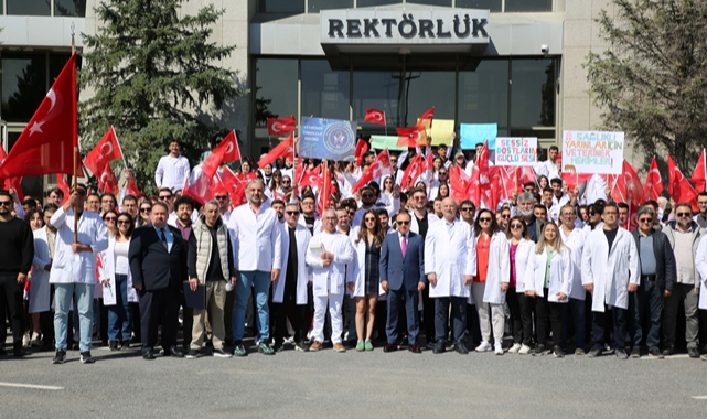 AKÜ Veteriner Fakültesinden Toplum Sağlığı İçin Farkındalık Yürüyüşü