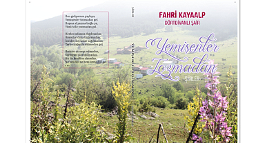 BOLU DÖRTDİVANLI ŞAİR FAHRİ KAYAALP VE YENİ ŞİİR KİTABI YEMİŞENLER TOZMADAN
