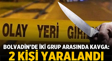 Bolvadin’de iki grup arasında çıkan bıçaklı kavgada 2 kişi yaralandı