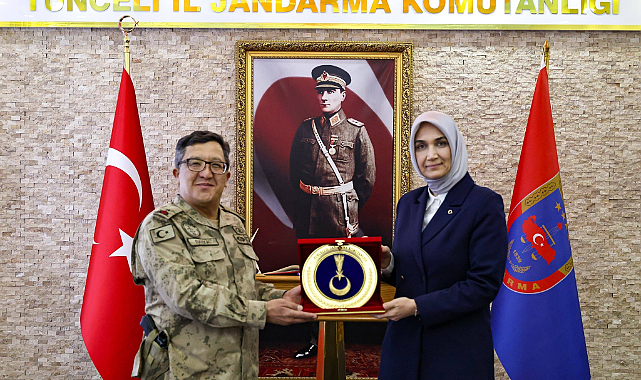 İçişleri Bakan Yardımcısı Yiğitbaşı’ndan Tunceli’de jandarma ziyareti