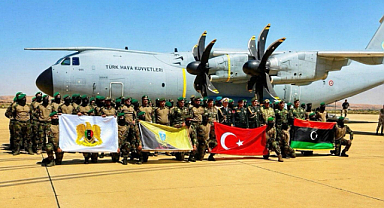 Libya askerleri Efes-2026 Tatbikatı için Türkiye’ye geldi