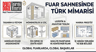 Türkiye’nin Dev Organizasyonlarında Marka Sahnesi: BayZ Tasarım ile Fuar Alanlarında Yeni Nesil Dönem