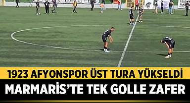 1923 Afyonspor Üst Tura Yükseldi: Marmaris’te Tek Golle Zafer