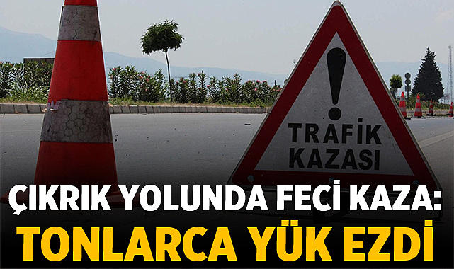 Afyonkarahisar Çıkrık Yolunda Feci Kaza: Tonlarca Yük Ezdi