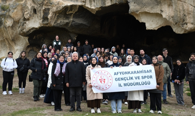 Afyonkarahisar'da 200 gençle Frigya yürüyüşü