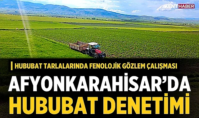 Afyonkarahisar’da hububat denetimi gerçekleştirildi