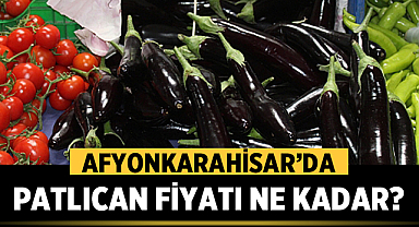 Afyonkarahisar’da patlıcan fiyatı ne kadar?