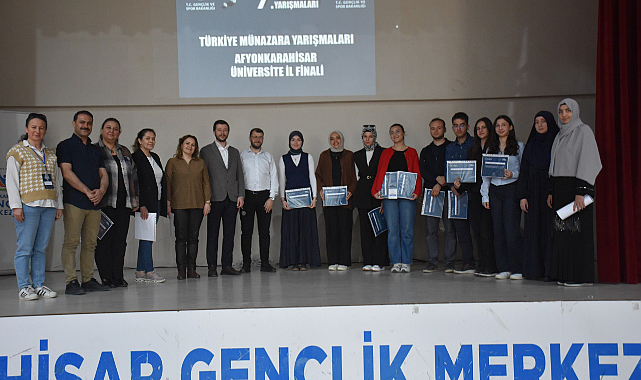Afyonkarahisar Münazara Ligi İl Finallerinde Dereceye Girenler Belirlendi