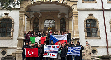 Erasmus Programı Kapsamında Gelen Heyet Emirdağ Kültür Evi’ni Gezdi