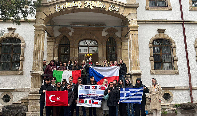Erasmus Programı Kapsamında Gelen Heyet Emirdağ Kültür Evi’ni Gezdi