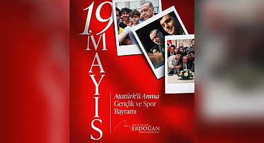 Recep Tayyip Erdoğan’dan 19 Mayıs Gençlik ve Spor Bayramı Mesajı