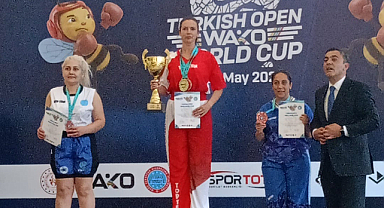 Sandıklılı Sporcu Fatma Çankaya Dünya Üçüncüsü Oldu