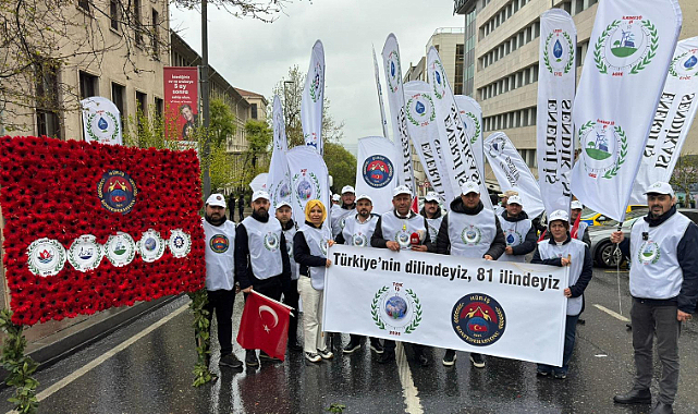 TOKİŞ 1 Mayıs’ta Emeğin Hakları İçin Sahadaydı