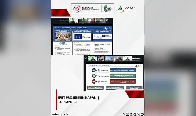 Zafer Kalkınma Ajansı IPBT Projesi Kapanış Toplantısına Katıldı
