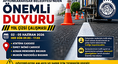 Afyon’da 4 Caddede Trafik Düzenlemesi Yapılacak