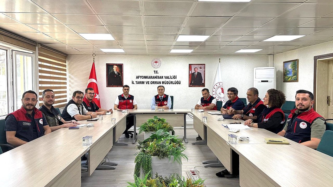 Afyon’da Kırsal Kalkınma İçin Yeni Proje Toplantısı