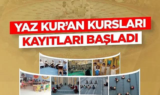 Afyonkarahisar'da tam gün yaz Kur'an kursu kayıtları başladı