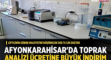 Afyonkarahisar'da Toprak Analizi Ücretine Büyük İndirim