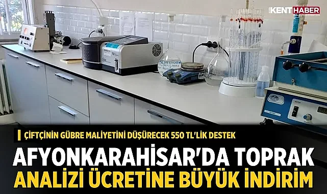 Afyonkarahisar'da Toprak Analizi Ücretine Büyük İndirim
