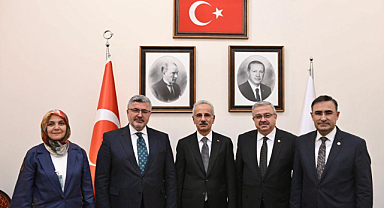 Afyonkarahisar Heyetinden Bakan Uraloğlu’na Ziyaret