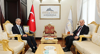 Afyonkarahisar ve Konya Valileri Bir Araya Geldi