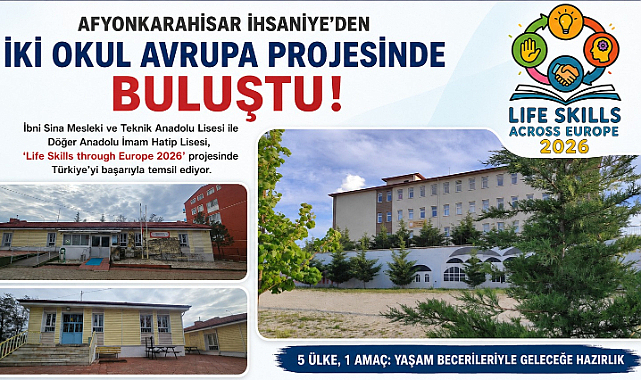 Afyonkarahisarlı Öğrenciler Avrupa Ortaklı Projede Yer Aldı