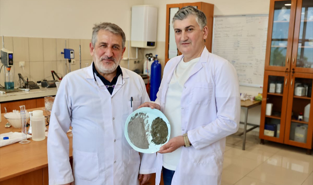 AKÜ'de geliştirilen bağlayıcı malzeme üretim yöntemi patent aldı