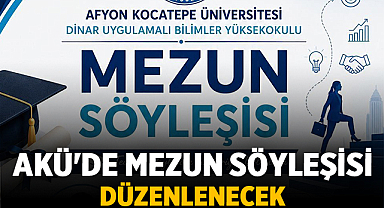 AKÜ'de Mezun Söyleşisi Düzenlenecek