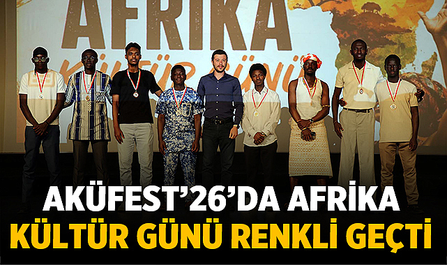 AKÜFEST’26’da Afrika Kültür Günü Renkli Geçti