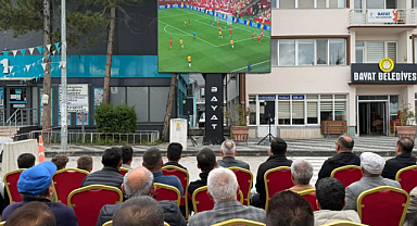 Bayat'ta Dünya Kupası İçin Tek Yürek Olundu