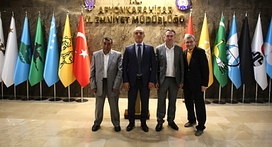 Cansuyu Heyeti Emniyet Müdürü Erol’u Ziyaret Etti