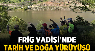 Çay Dağcılık Ekibi Frigya Rotalarını Gezdi