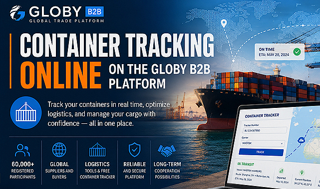 Container Tracking Online on the Globy B2B Platform