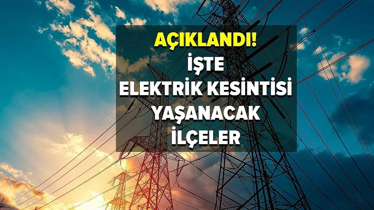 Emirdağ ve Sandıklı’da Elektrik Kesintisi Uyarısı