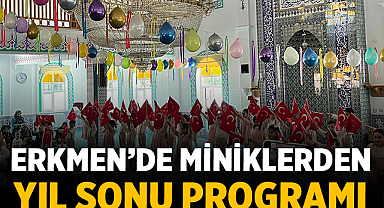 Erkmen’de Miniklerden Yıl Sonu Programı